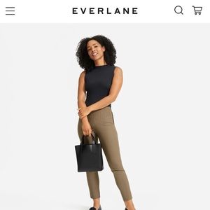 Everlane: The Side-Zip Stretch Cotton Pant